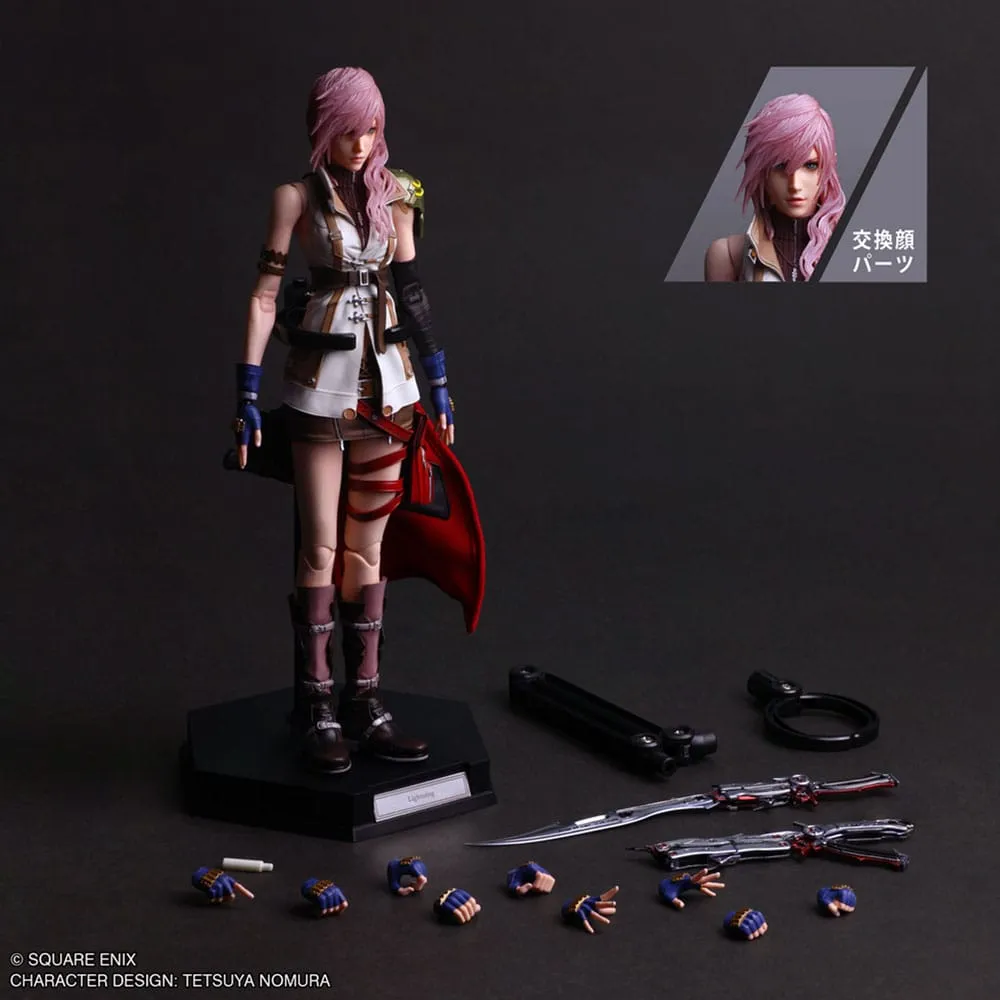 Final Fantasy XV Play Arts Shin Action Figure Lightning 26 cm